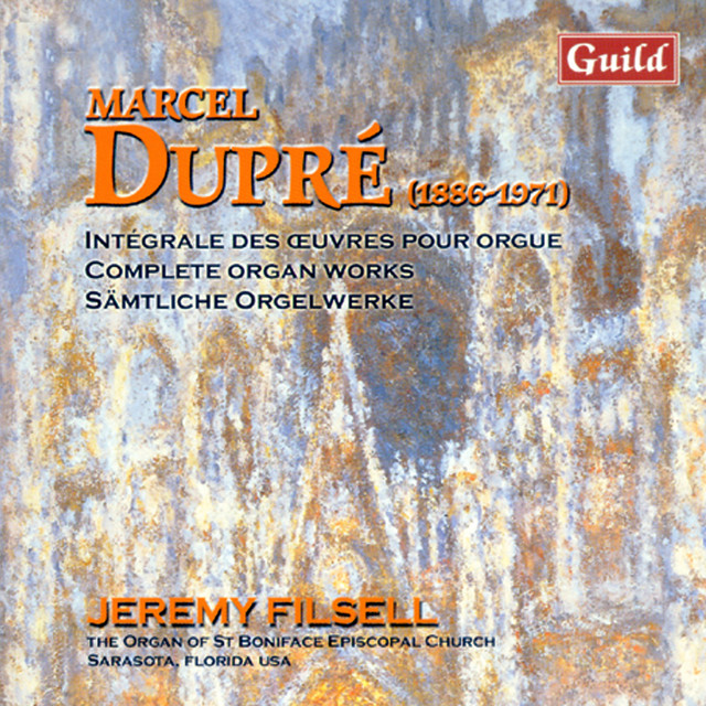 Dupré: Prélude Et Fugue, Vingt-Quatre Inventions, Quatre Fugues Modales, Triptyque cover art
