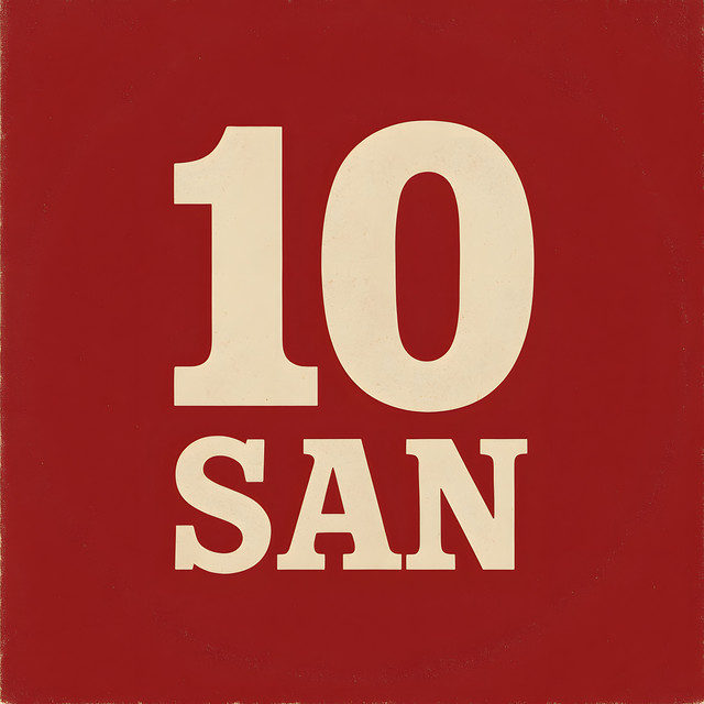 10 San release artwork