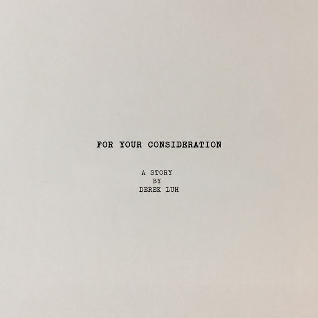 For Your Consideration cover art