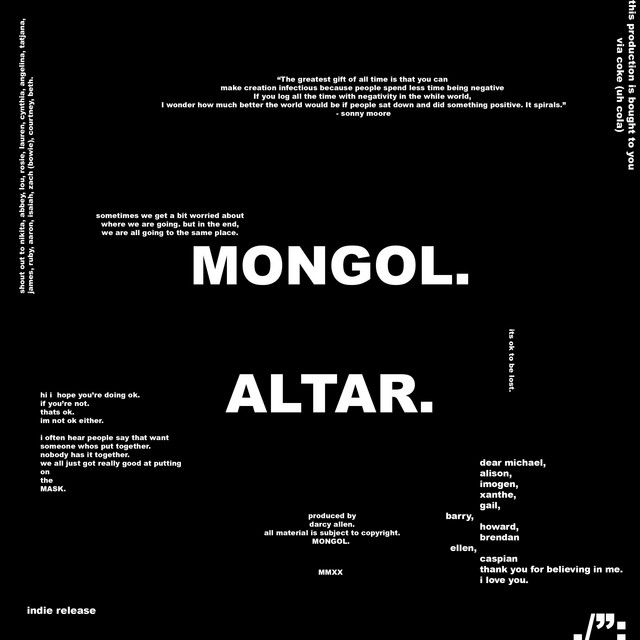 ALTAR cover art
