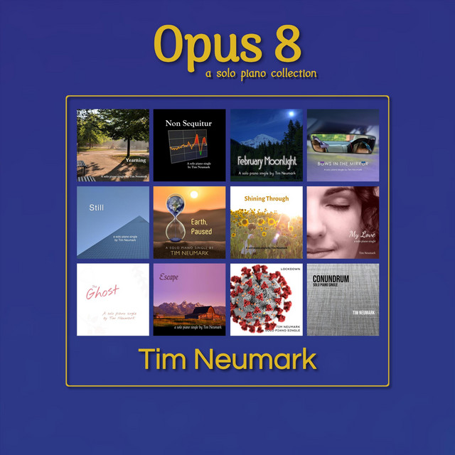 Opus 8: A Solo Piano collection cover art