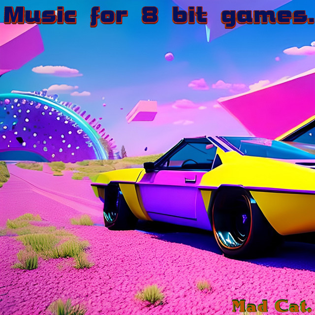 Обкладинка: Music for 8 Bit Games. — Mad Cat.