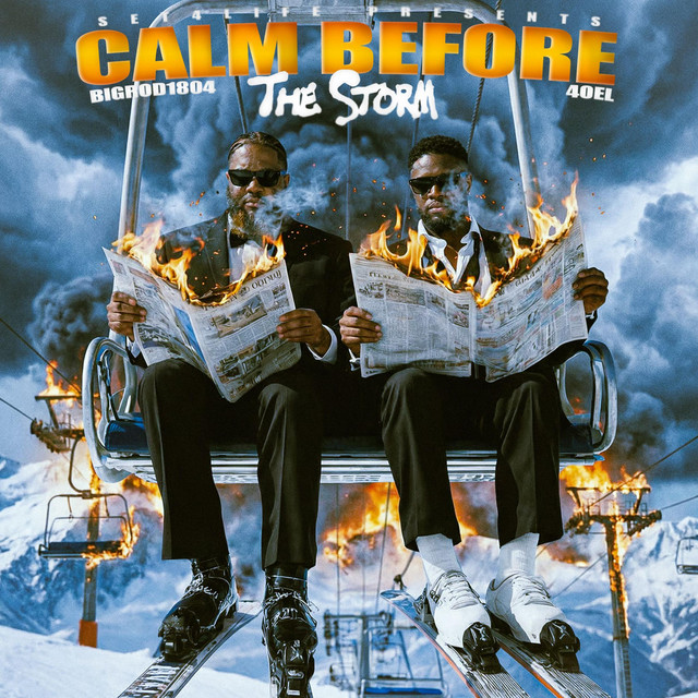 The calm before the storm cover art