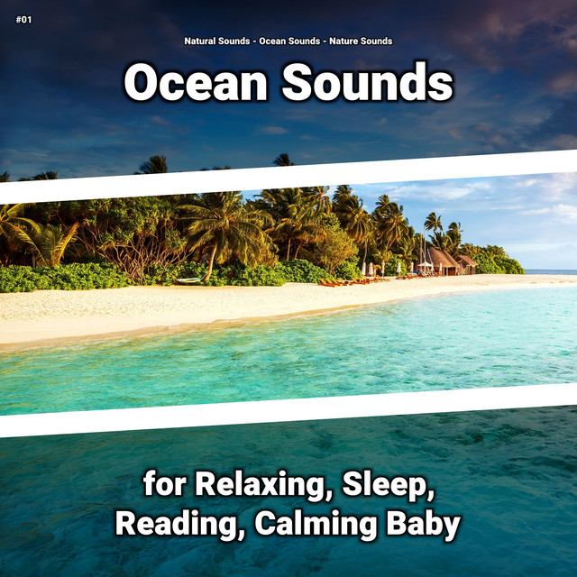 #01 Ocean Sounds for Relaxing, Sleep, Reading, Calming Baby cover art
