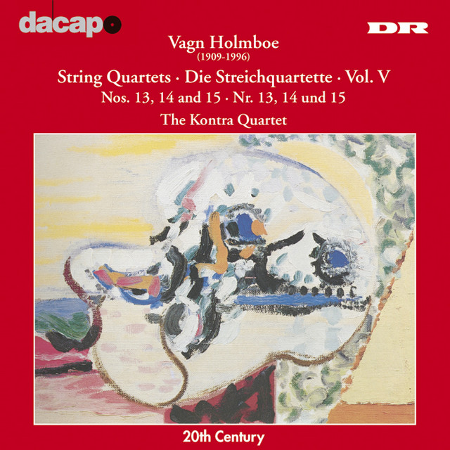 Holmboe: String Quartets Nos. 13-15 cover art