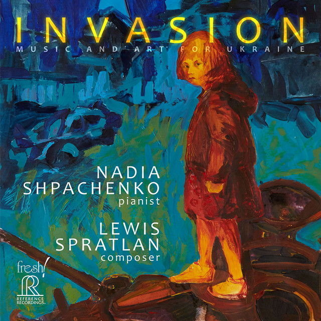 Обкладинка Nadia Shpachenko — Spratlan: Invasion — Music and Art for Ukraine