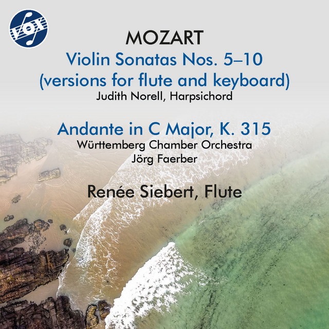 Mozart: Violin Sonatas Nos. 5-10 (Versions for Flute & Keyboard) & Andante, K. 315