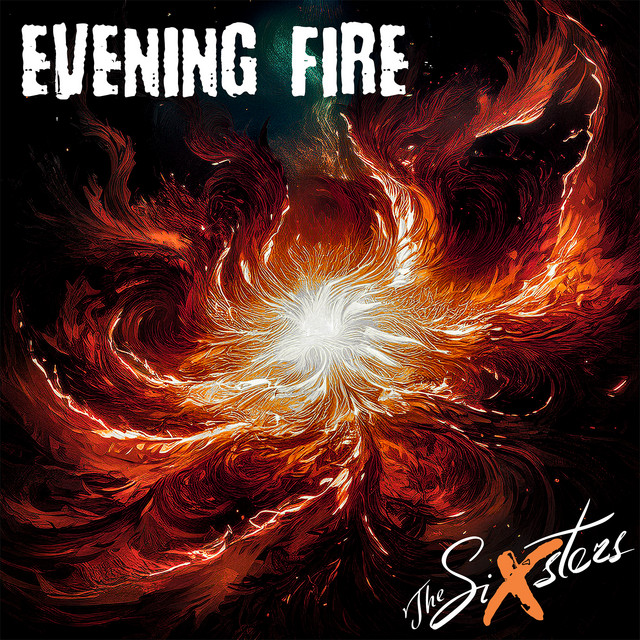 Cover art: Evening Fire — The Sixsters