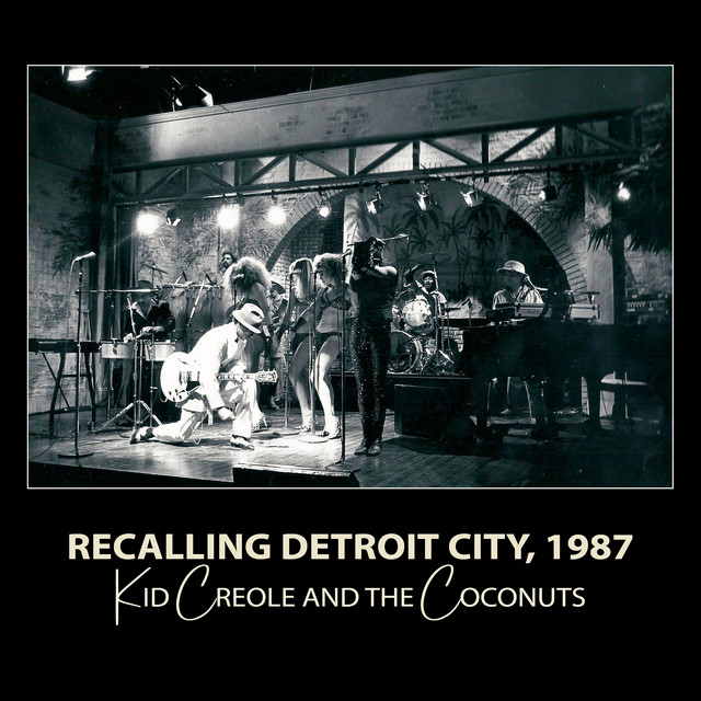 I'M A WONDERFUL THING IN DETROIT CITY - Live 1987 cover art