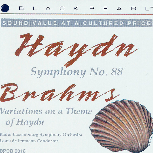 Haydn: Symphony No. 88 in G Major - Brahms: Variations on a Theme of Haydn cover art