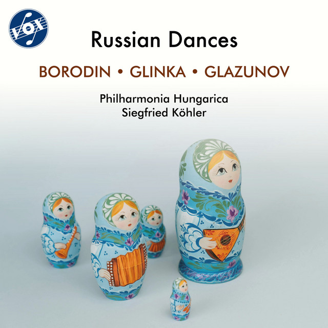 Borodin, Glinka & Glazunov: Russian Dances cover art