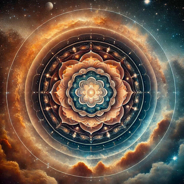 Album cover for Infinite Abundance - 528 Hz Solfeggio Frequencies by Spiritual Frequencies