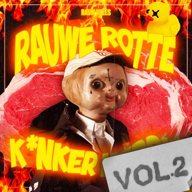 Rauwe Rotte K*nker Herrie, Vol. 2 cover art