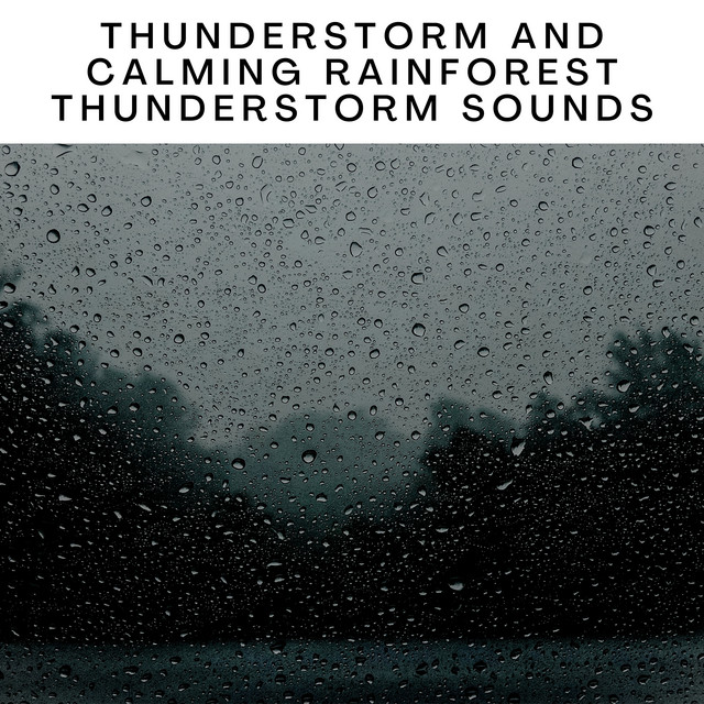 Thunderstorm and Calming Rainforest Thunderstorm Sounds cover art