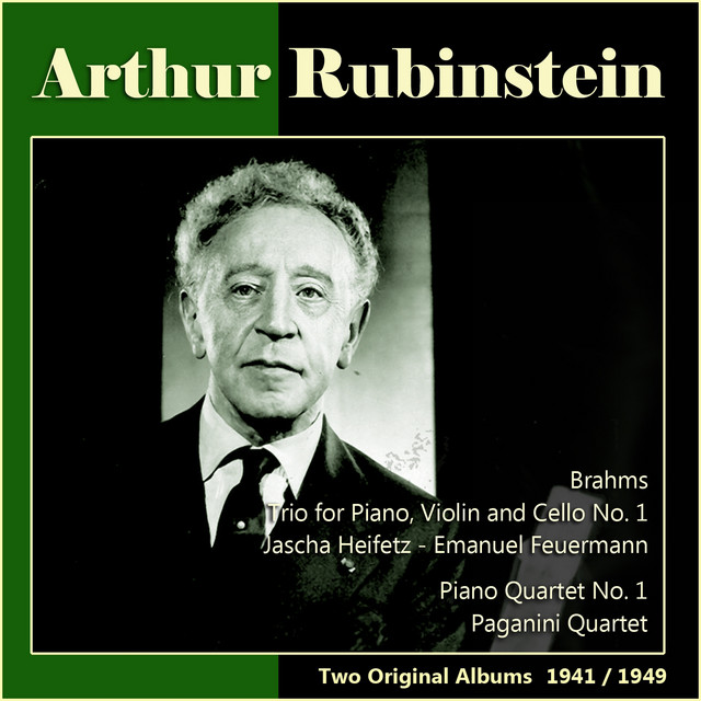 Brahms: Trio for Piano, Violin and Cello No. 1 - Fauré: Piano Quartet No. 1 (Two Original Albums 1941/1949) cover art
