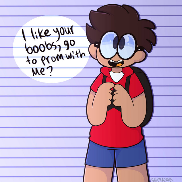 I Like Your Boobs, Go to Prom with Me? cover art