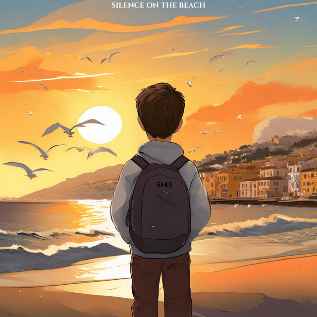 Silence on the beach cover art