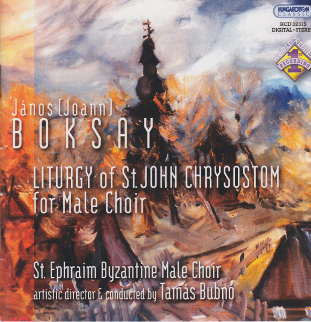 Boksay: Liturgy of St. John Chrysostom (Sung in Old Slavonic) cover art