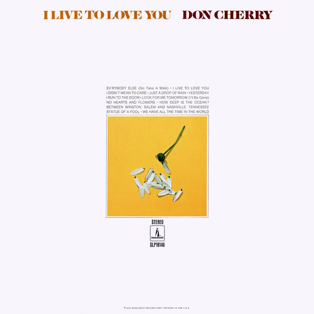 I Live To Love You cover art