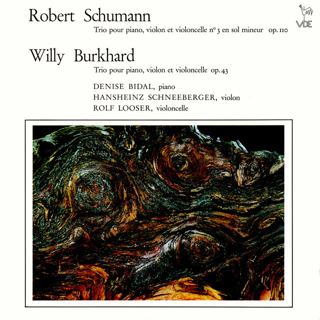 Schumann: Piano Trio No. 3, Op. 110 - Burkhard: Piano Trio, Op. 43 cover art