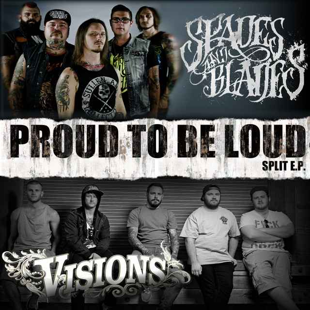 Proud to Be Loud Split EP cover art