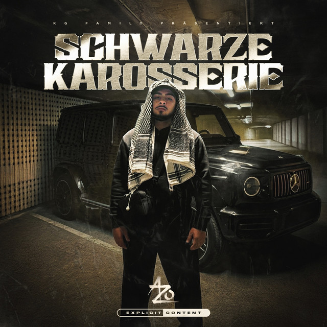 Schwarze Karosserie