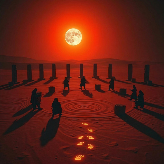 Sun over One Drum