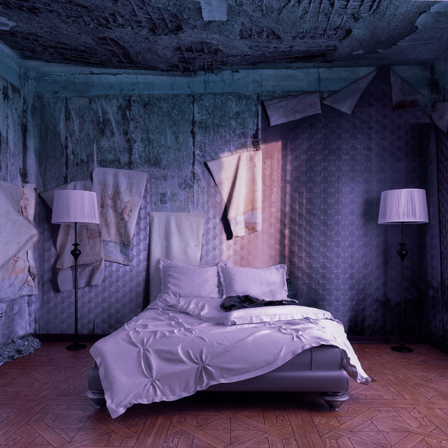 Bed cover art