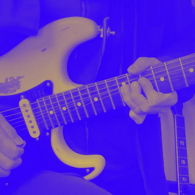 B Minor Groove Blues Guitar Backing Track Jam album image