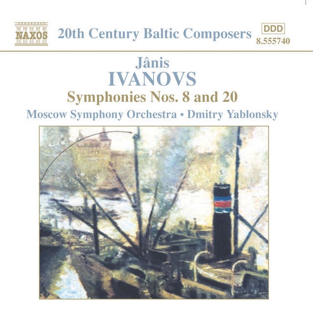 IVANOVS: Symphonies Nos. 8 and 20 cover