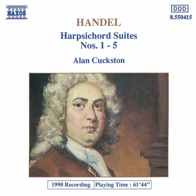 Handel: Harpsichord Suites Nos. 1- 5 cover art