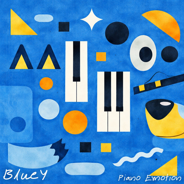 Bluey Piano Emotion cover art