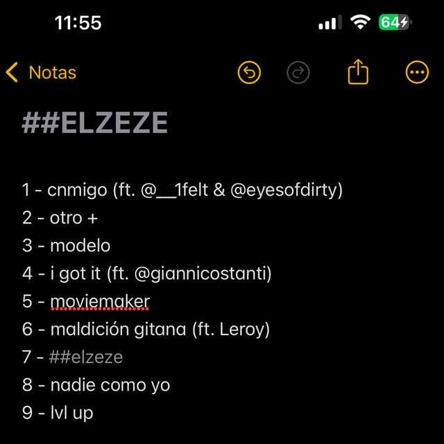 # #ELZEZE cover art