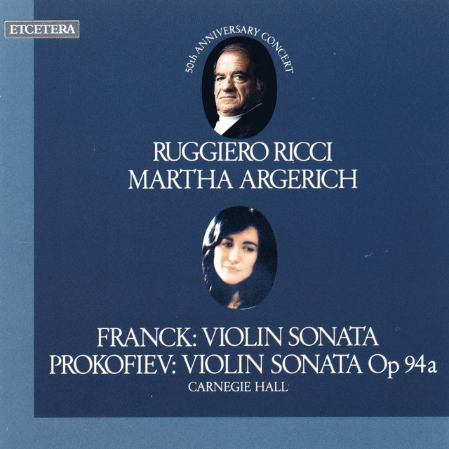 Ricci, Ruggiero – Franck/Prokofiev: Viol... CD viršelis
