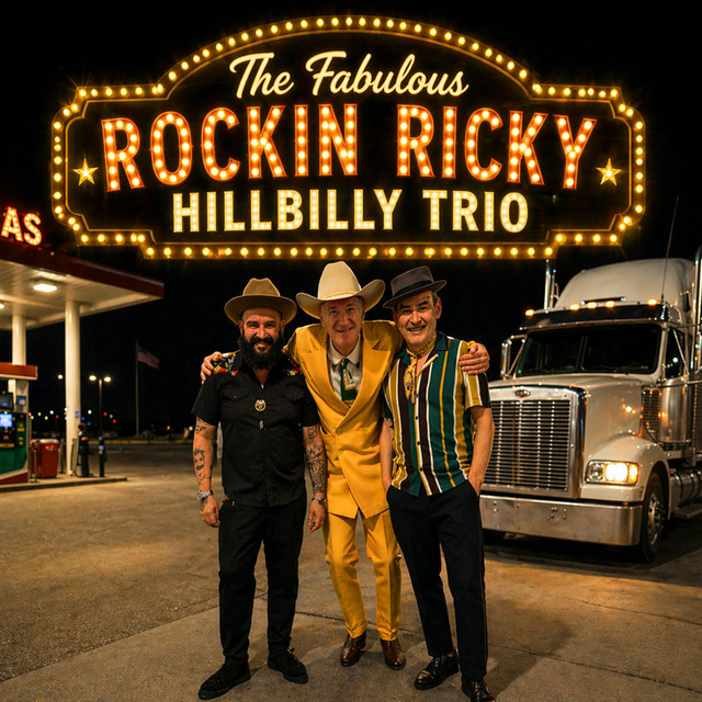 The Fabulous Rockin Ricky Hillbilly trio cover art