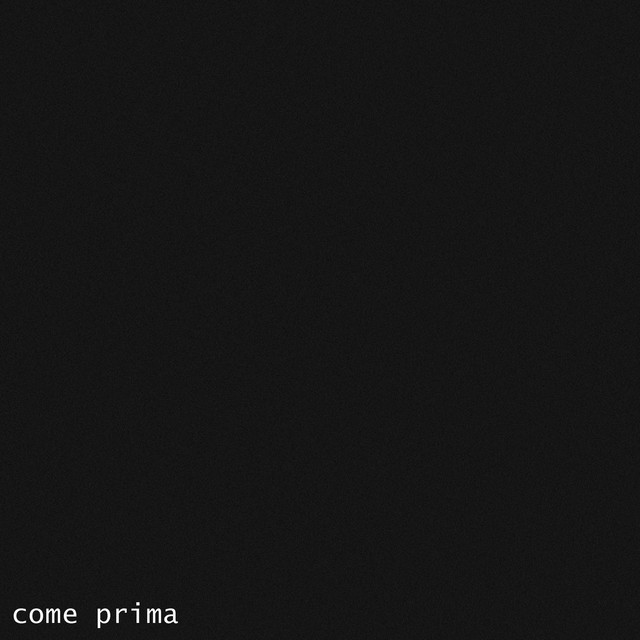 come prima cover art