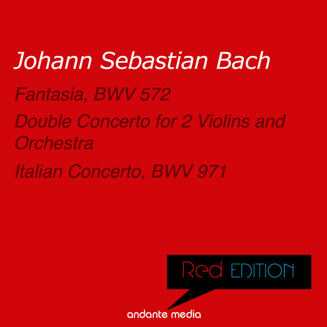 Red Edition - Bach: Double Concerto for 2 Violins and Orchestra & Italian Concerto, BWV 971 cover art