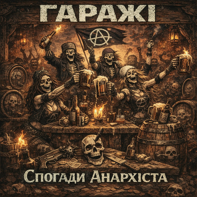 Cover art: Спогади Анархіста — Гаражі