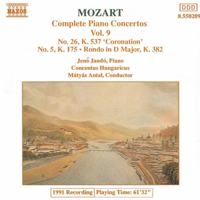 Mozart: Piano Concertos Nos. 5 and 26 / Rondo, K. 382