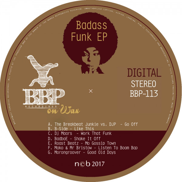 Badass Funk EP cover art
