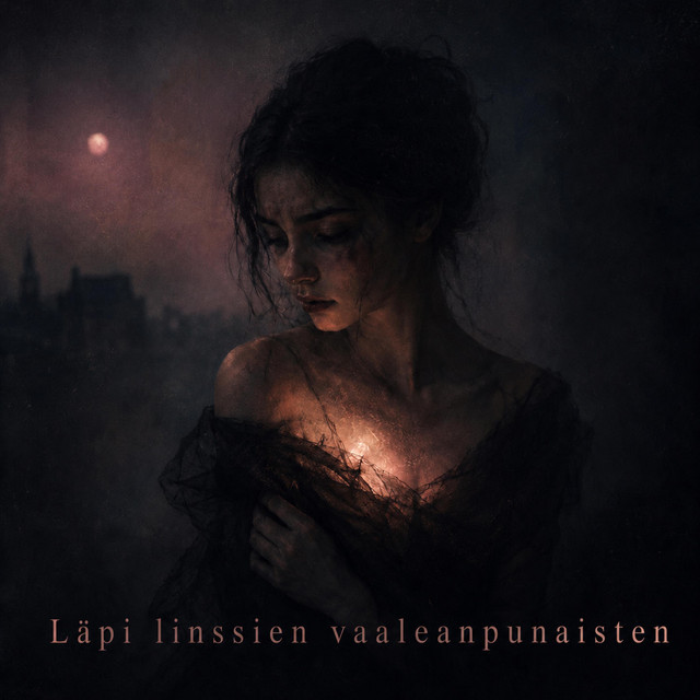 Läpi linssien vaaleanpunaisten cover