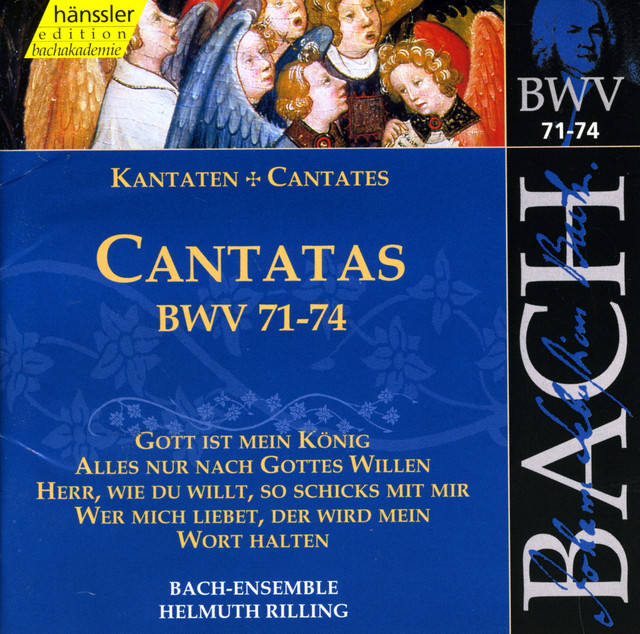 Bach, J.S.: Cantatas, Bwv 71-74 cover