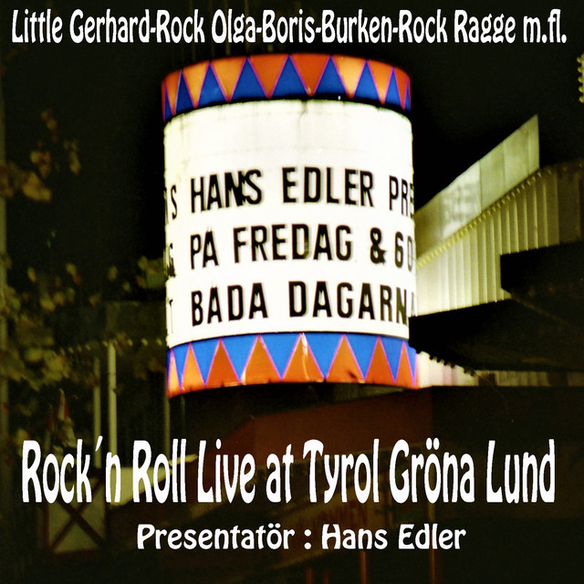 Rock'n Roll Live at Tyrol Gröna Lund - Presentatör Hans Edler cover