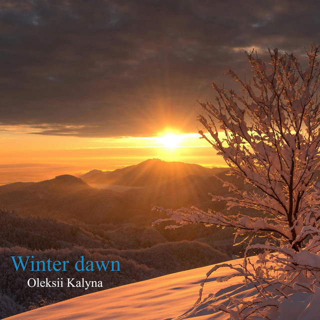 Обкладинка: Winter dawn — Oleksii Kalyna