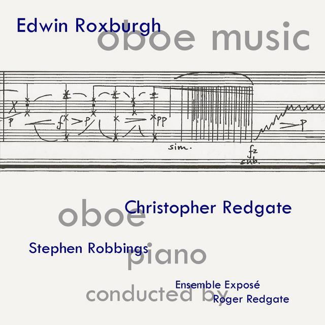 Edwin Roxburgh: Music for Oboe cover