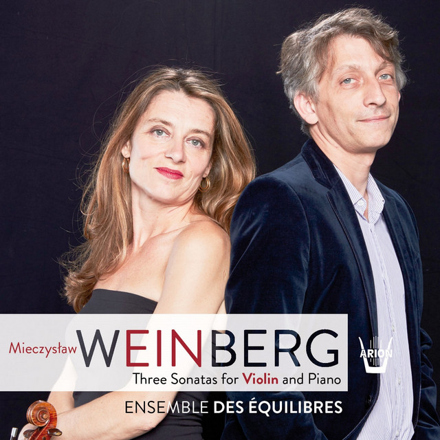 Weinberg: Sonatas for Violin and Piano Nos. 1, 2 & 3 cover art