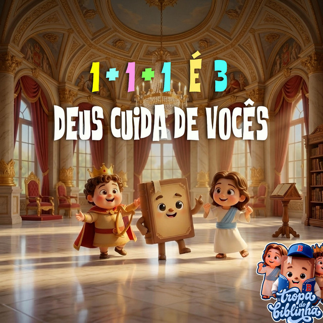 1+1+1 é 3 Deus cuida de vocês