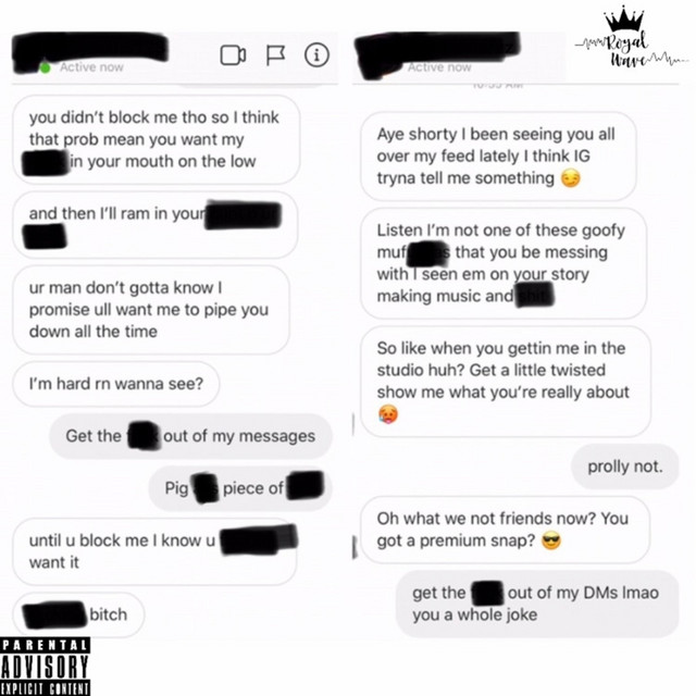 Stop Sliding in My Dms cover
