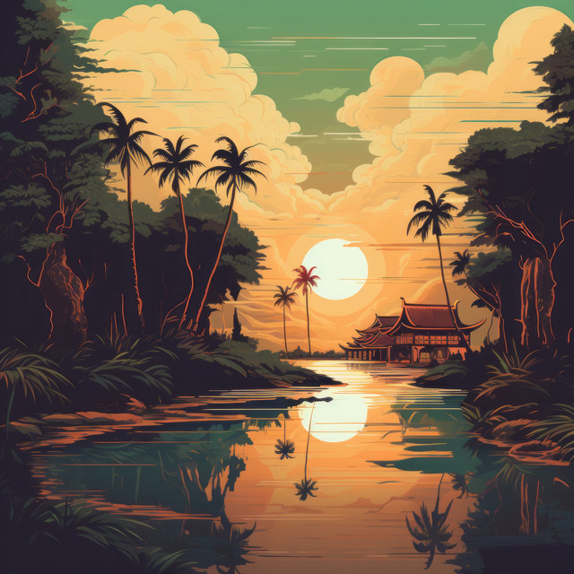 Laid-back cover art
