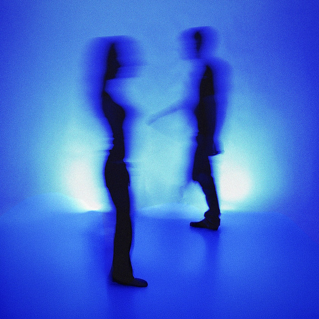 Blue lady cover art